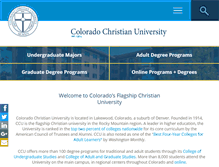 Tablet Screenshot of ccu.edu